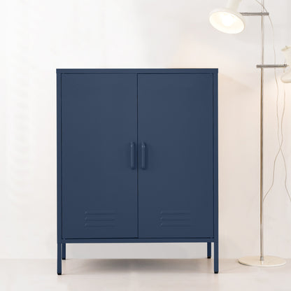 Artiss Buffet Sideboard Metal Cabinet - SWEETHEART Blue