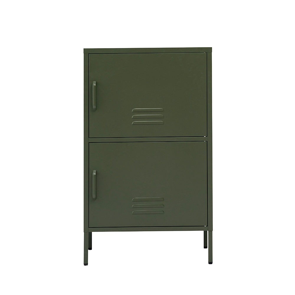 Artiss Buffet Sideboard Metal Cabinet - DOUBLE Green