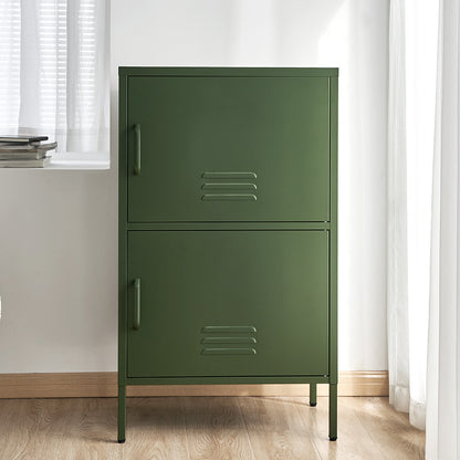 Artiss Buffet Sideboard Metal Cabinet - DOUBLE Green