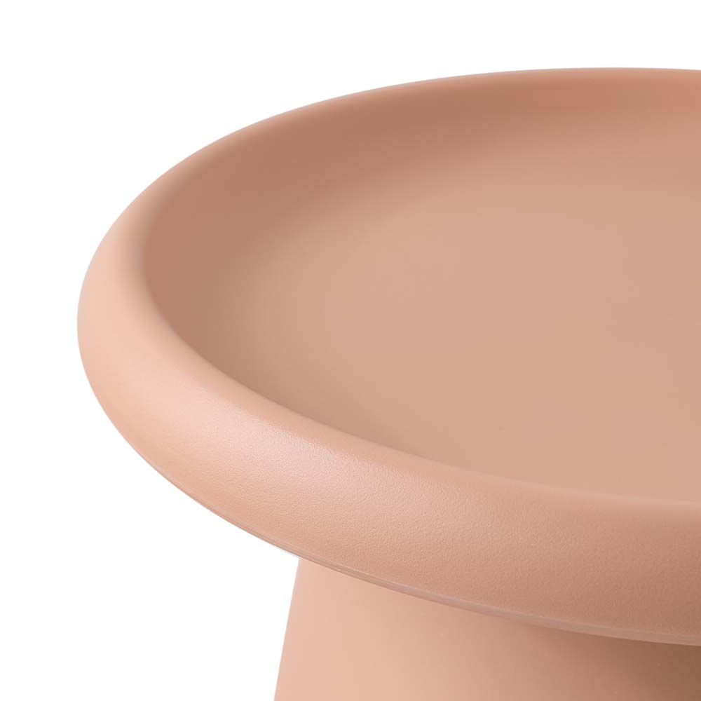 ArtissIn Coffee Table Round 52CM Plastic Pink