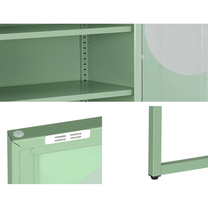 Artiss Buffet Sideboard Metal Cabinet - ELLA Green