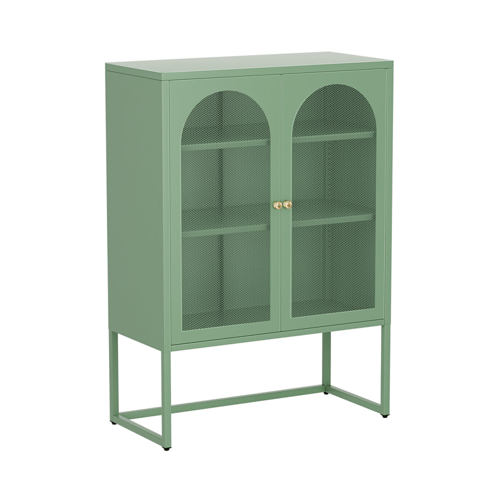 Artiss Buffet Sideboard Metal Cabinet - ELMA Green