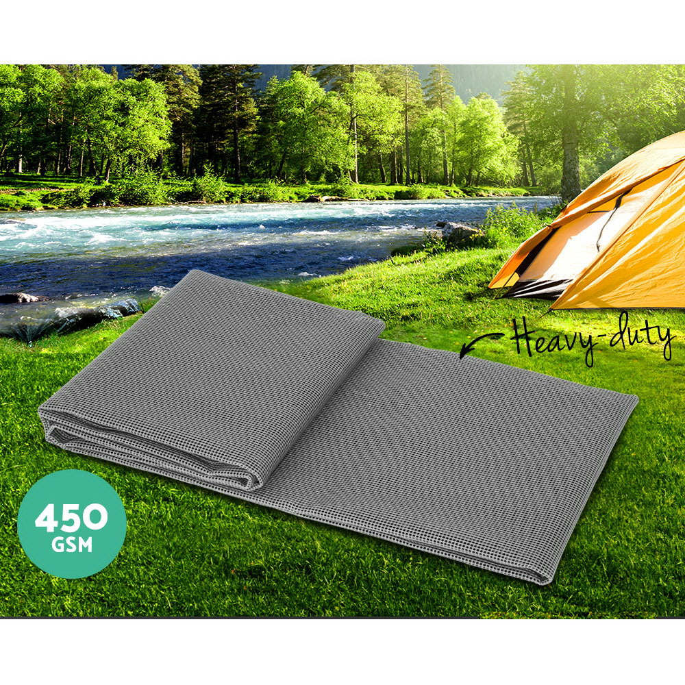 Weisshorn 5M X 2.5M Annex Matting Floor Mats Mesh Caravan Camping Annexe