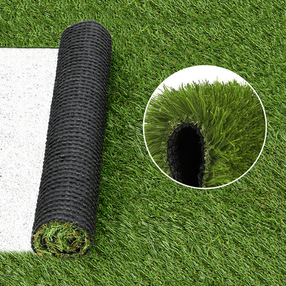 Primeturf Artificial Grass 30mm 2mx5m 40SQM Synthetic Fake Lawn Turf Plastic Plant 4-coloured