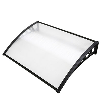 Instahut Window Door Awning 1mx1.2m Transparent