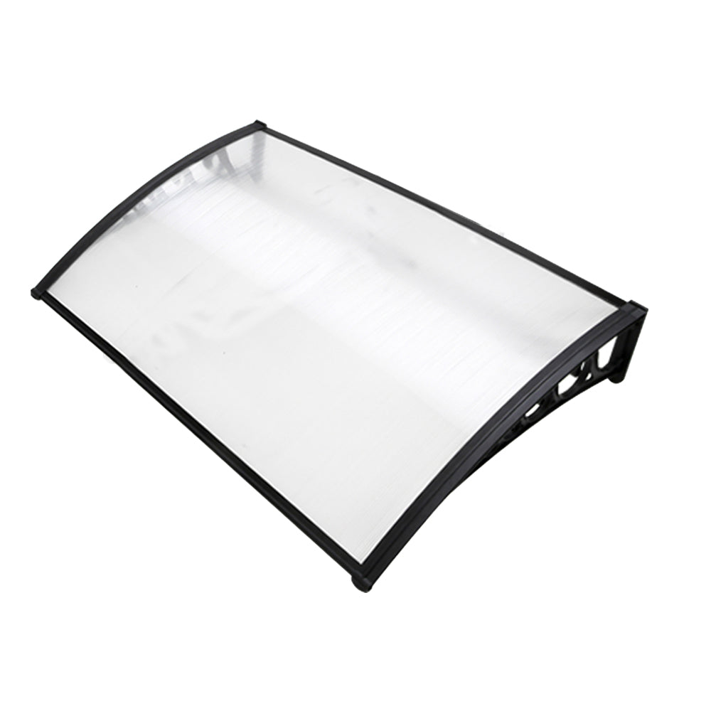 Instahut Window Door Awning 1mx1.5m Transparent