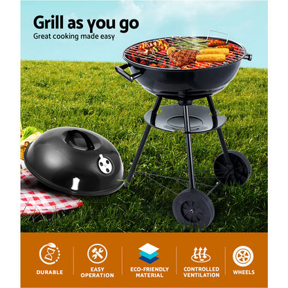 Grillz BBQ Grill Charcoal Smoker