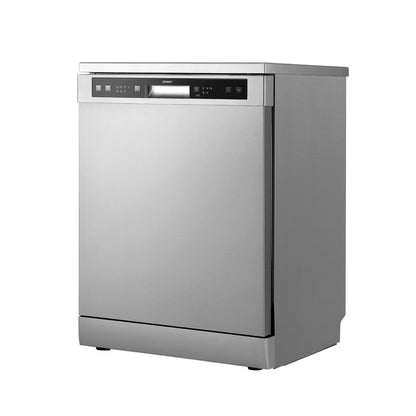 Devanti 60cm 14 Place Settings Freestanding Dishwasher Silver