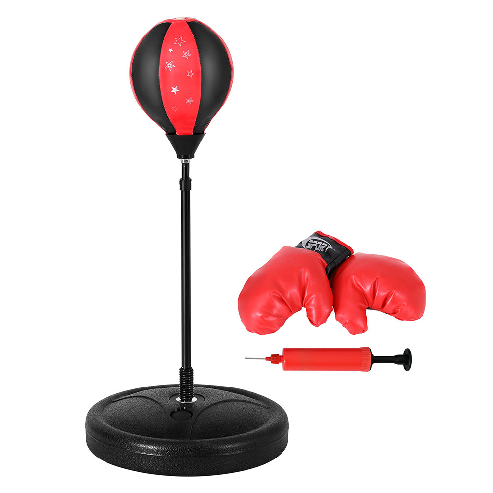 Everfit Punching Boxing Bag Stand Set Gloves with Pump Height Adjustable