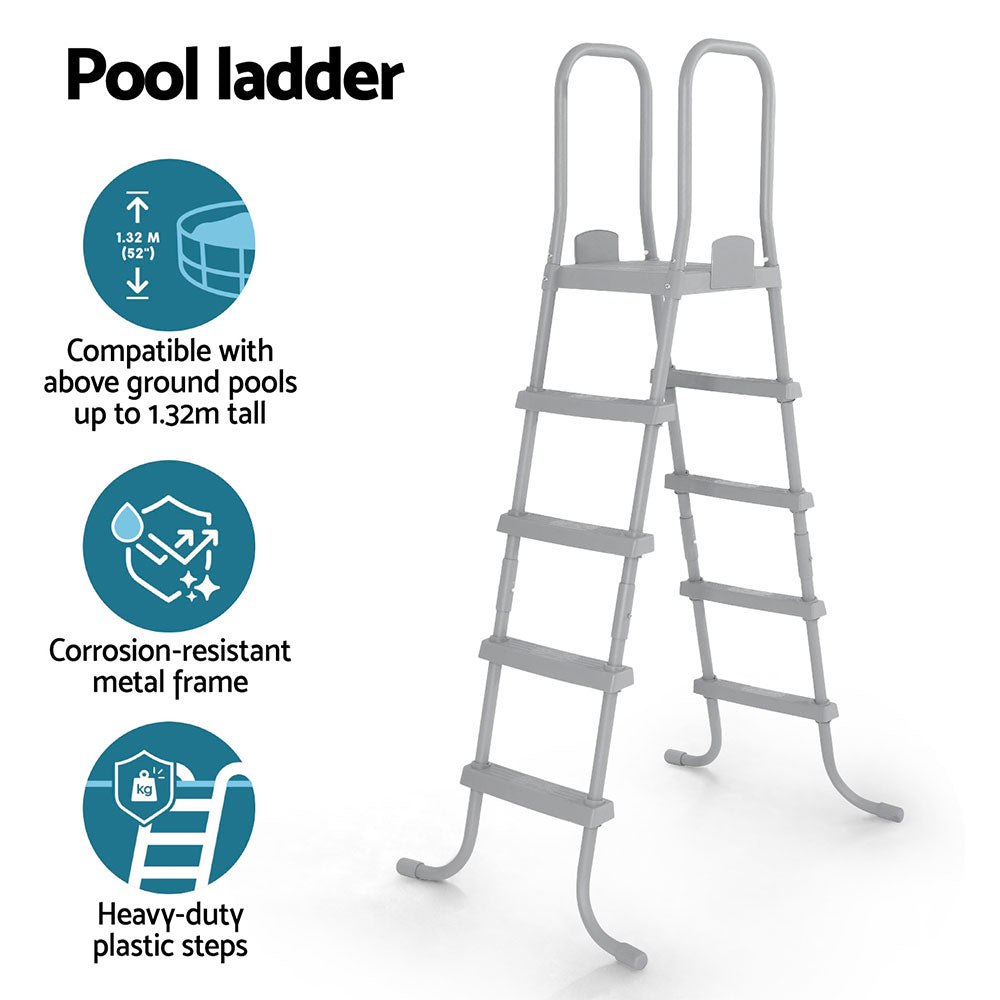 Bestway Above Ground Pool Ladder with Removable Steps