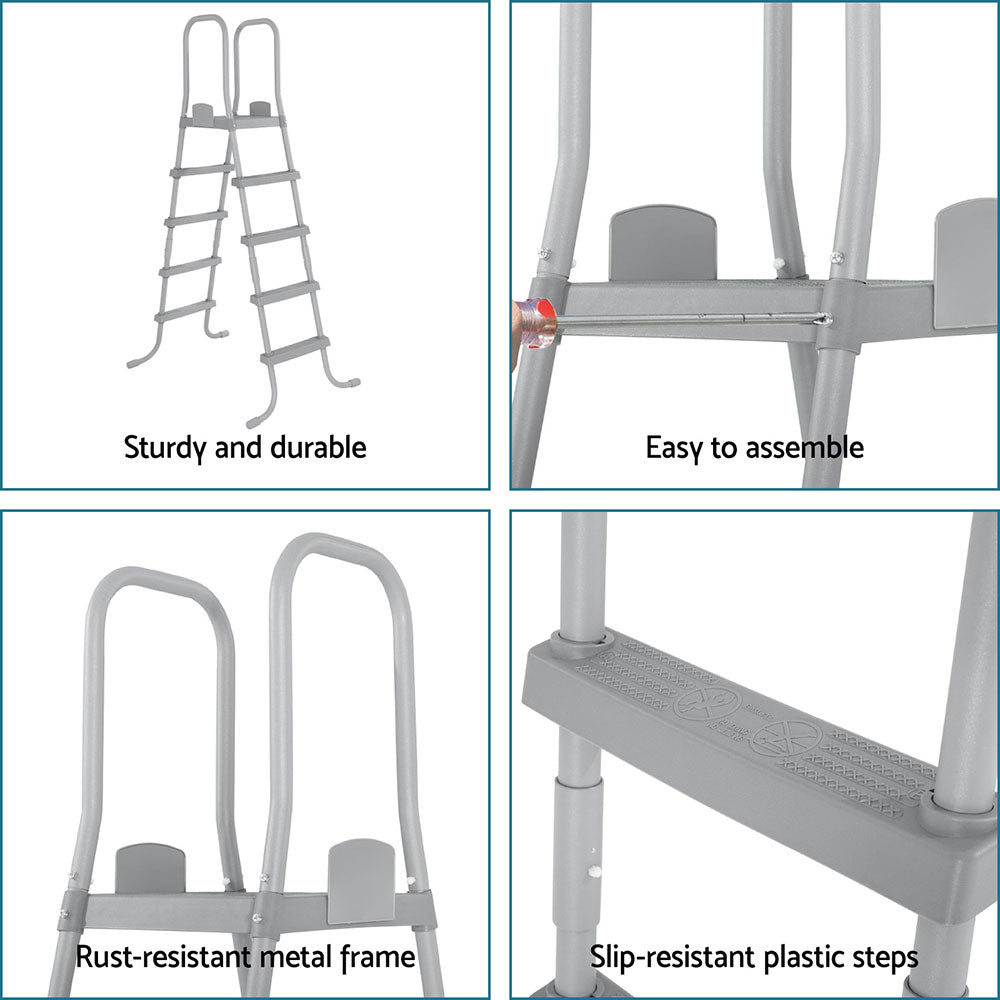 Bestway Above Ground Pool Ladder with Removable Steps