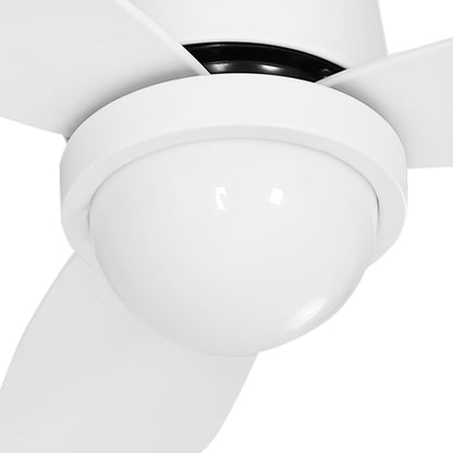 Devanti 52'' Ceiling Fan DC Motor LED Light Remote Control - White