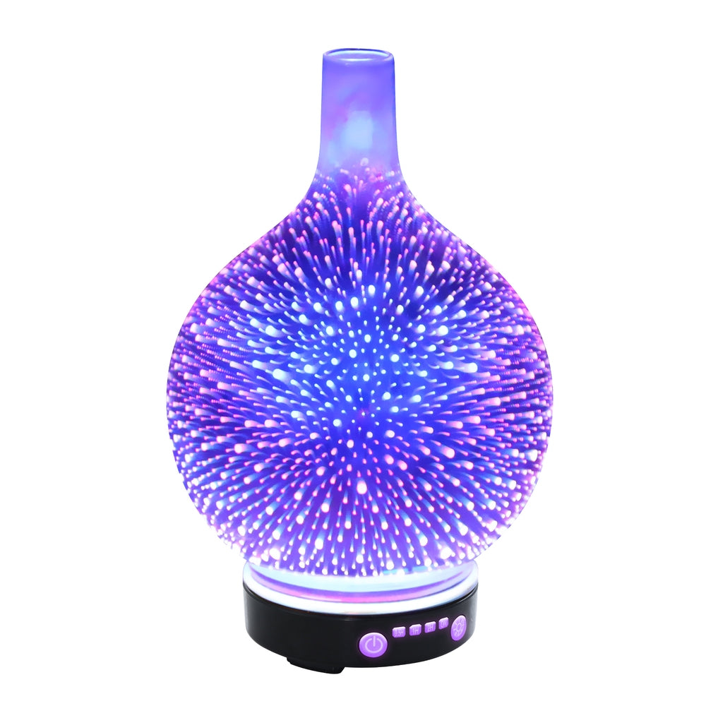 Devanti Aroma Diffuser Aromatherapy 3D Glass 100ml