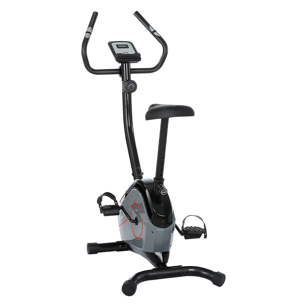 Everfit Magnetic Exercise Bike 8 Levels Upright Bike Fitness Home Gym Cardio