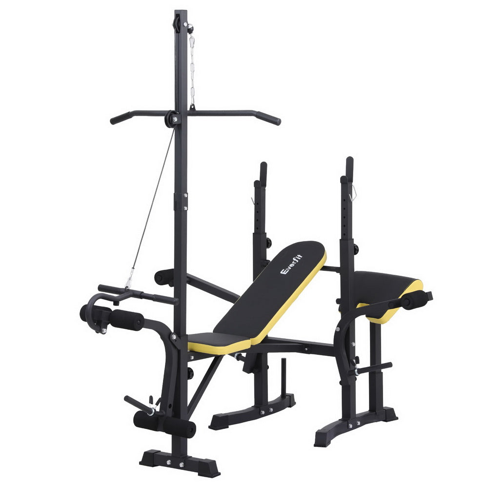 Everfit  Weight Bench 14in1 Press Multi-Station Fitness Home Gym Equipment