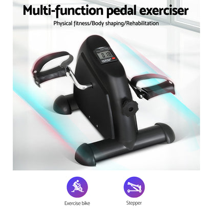 Everfit Pedal Exerciser Mini Exercise Bike Cross Trainer Under Desk Bike