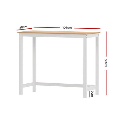 Artiss Ari Bar Table 108CM Rectangular