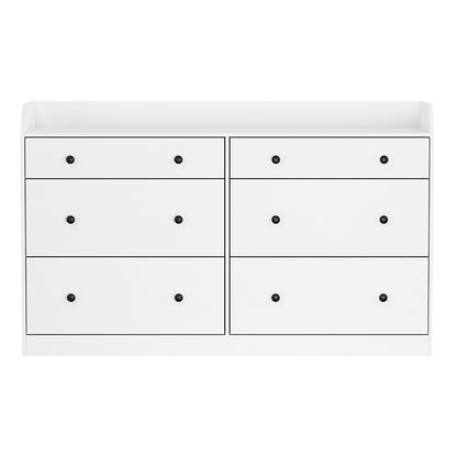 Artiss 6 Chest of Drawers - PETE White