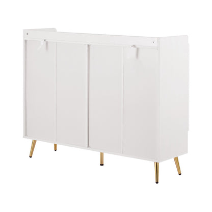 Artiss Shoe Rack Cabinet 5 Tiers 30 Pairs White