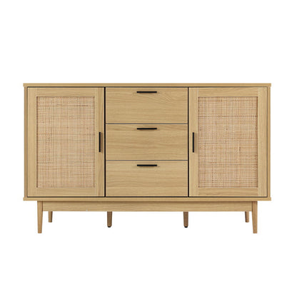 Artiss Rattan Buffet Sideboard - BRIONY Oak