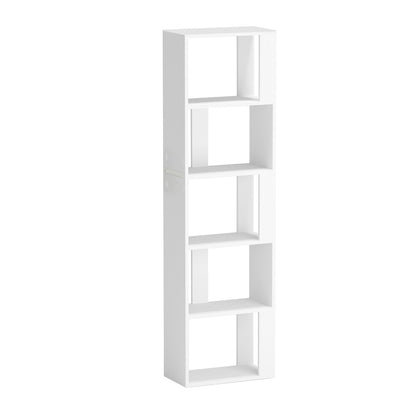 Artiss Bookshelf 5 Tiers - LINA White