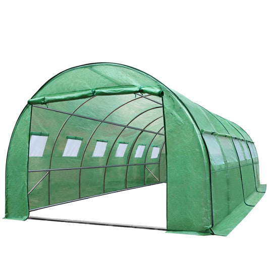 Greenfingers Greenhouse 6x3x2M Walk in Green House Tunnel Plant Garden Shed Dome