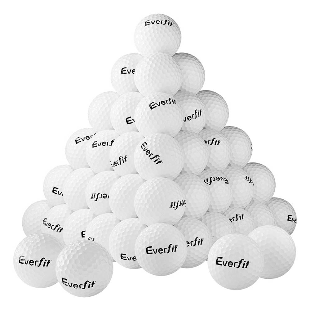 Everfit 60pcs Golf Ball Set Reusable Distance Golf Balls Practice Training