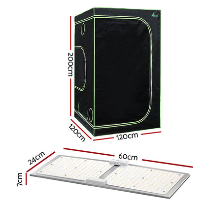 Greenfingers Grow Tent Light Kit 120x120x200CM 2200W LED Full Spectrum