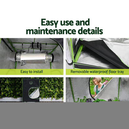 Greenfingers Grow Tent Light Kit 120x120x200CM 4500W LED Full Spectrum