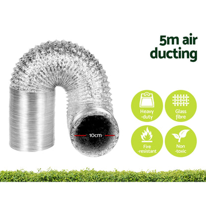 Greenfingers Grow Tent Light Kit 120x120x200CM 1000W LED 4" Vent Fan,Greenfingers Grow Tent Light Kit LED 1000W Full Spectrum 4" Vent 120x120x200CM