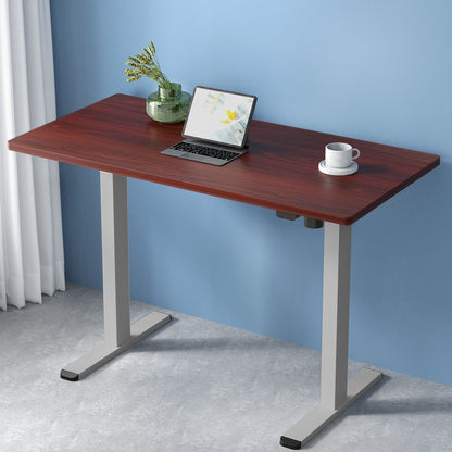 Artiss Standing Desk Motorised 120CM Walnut