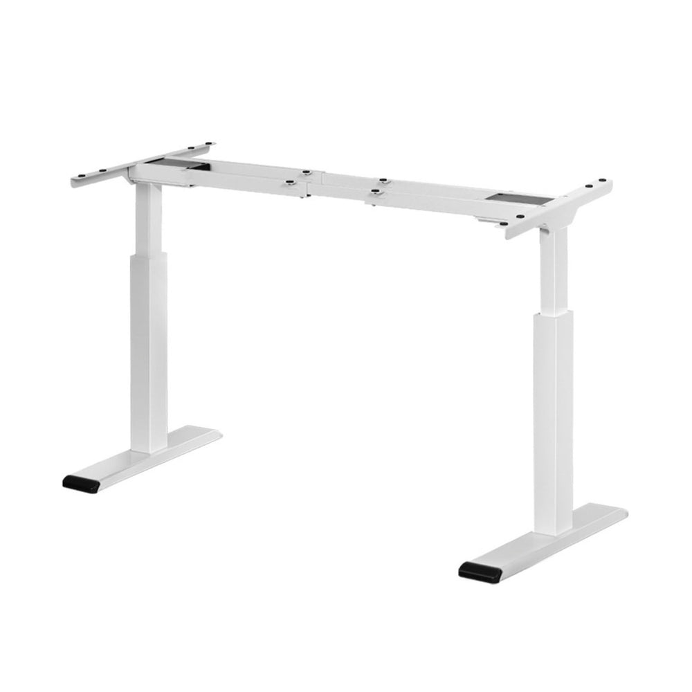 Artiss Standing Desk Frame Only Dual Motor Motorised White