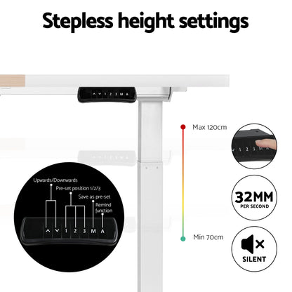 Artiss Standing Desk Motorised Dual Motor 120CM