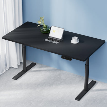 Artiss Standing Desk Motorised Electric Dual Motor Black 140CM