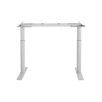 Artiss Standing Desk Frame Only Dual Motor Motorised Adjustable 125KG Load White