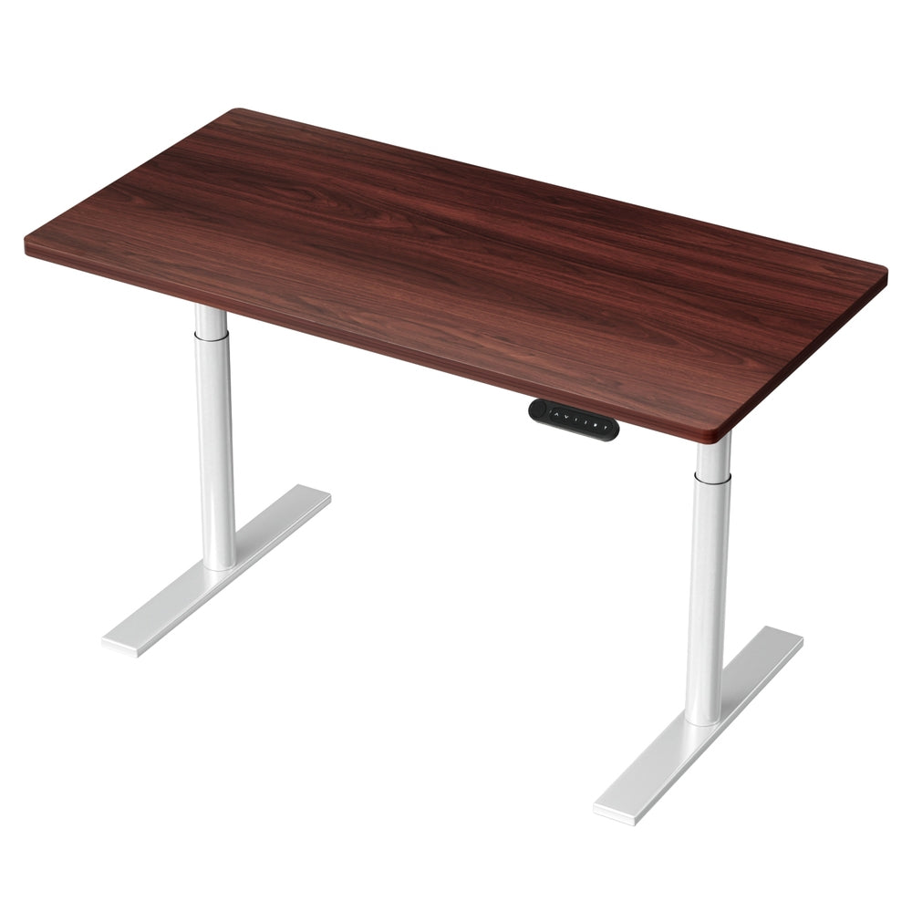 Artiss Standing Desk Motorised Electric Dual Motor 120CM Walnut