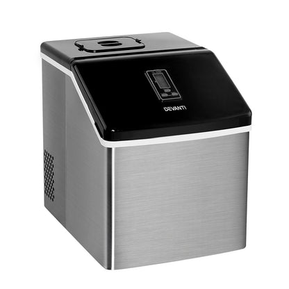 Devanti 18kg Ice Maker Machine Stainless Steel