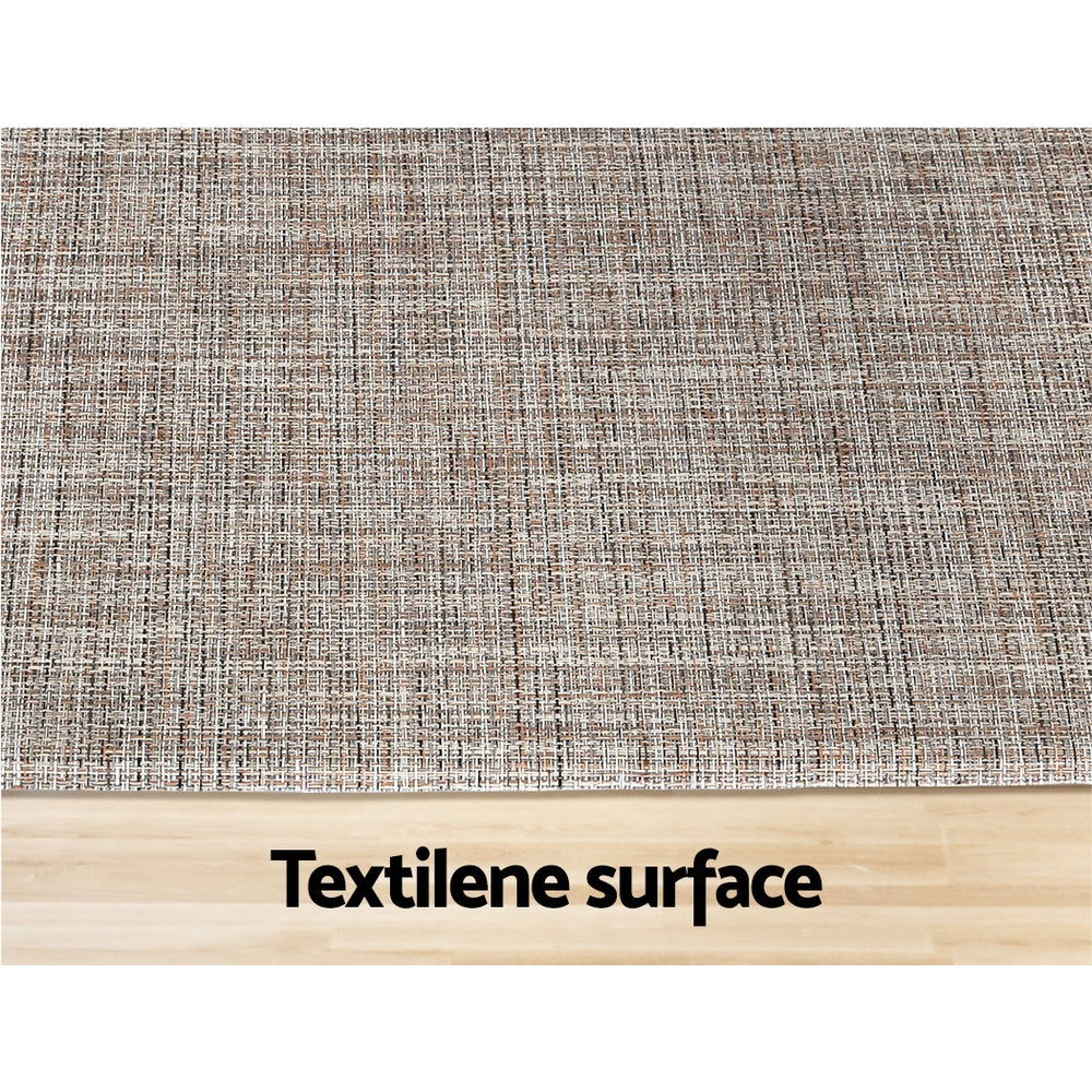 Artiss Kitchen Mat 45x75cm Textilene Floor Rug Carpet Non-slip