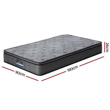 26cm Mattress Bed Giselle Single