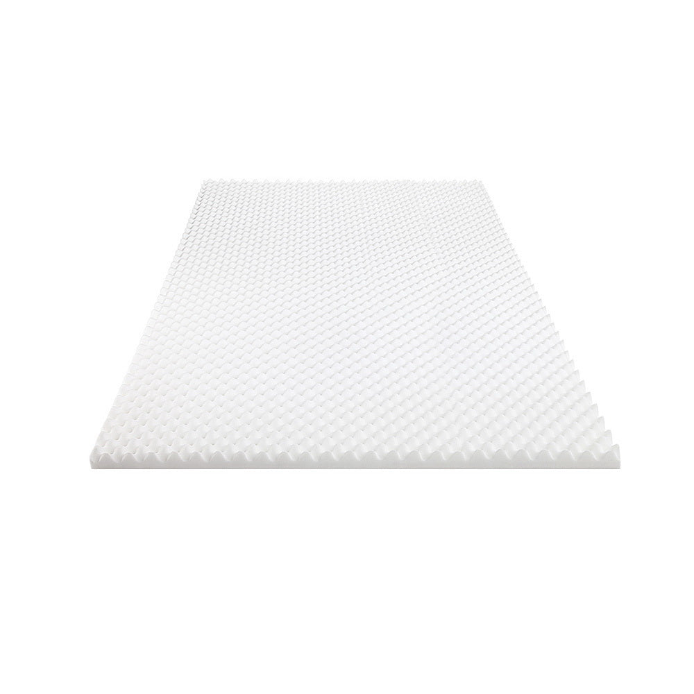 Giselle Bedding Foam Mattress Topper Egg Crate 5cm Double