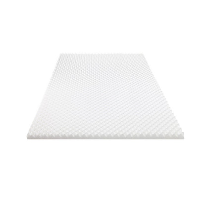 Giselle Bedding Foam Mattress Topper Egg Crate 5cm Double