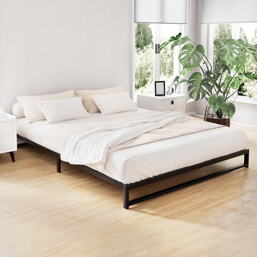 Artiss Bed Frame Queen Size Metal BERU