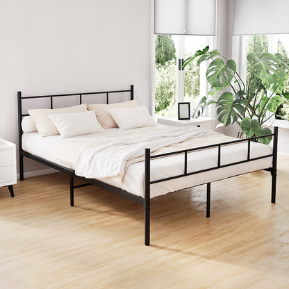 Artiss Bed Frame Double Metal Bed Frames SOL