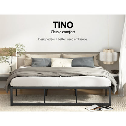 Artiss Bed Frame King Size Metal Frame TINO