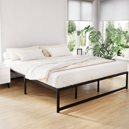 Artiss Bed Frame King Size Metal Frame TINO