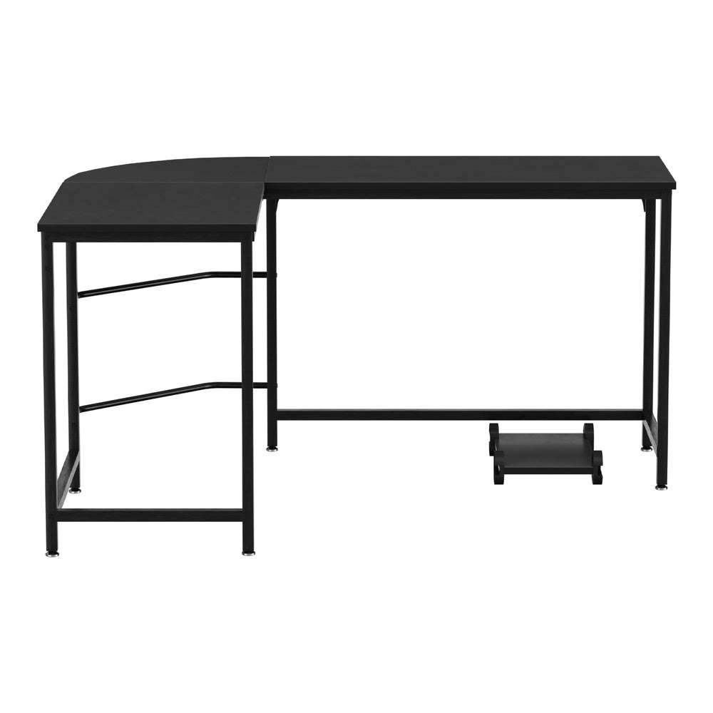 Artiss Computer Desk L-Shape CPU Stand Black 147CM