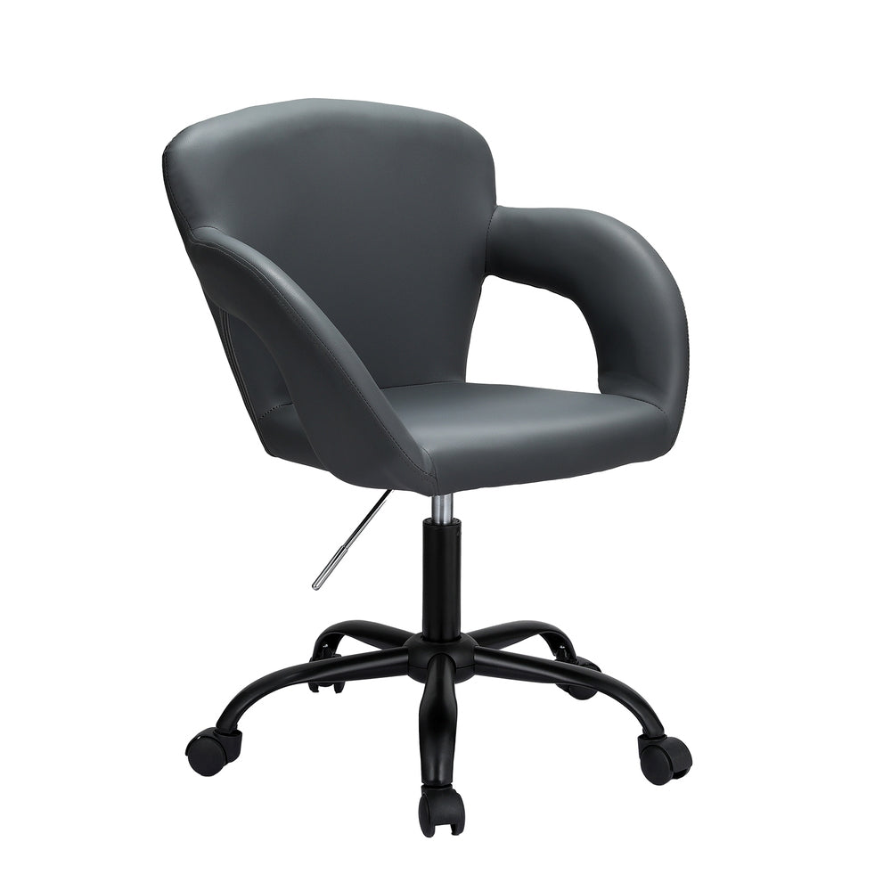 Artiss Office Chair Mid Back Grey