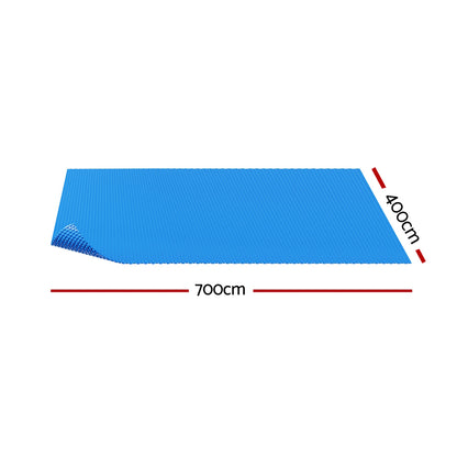 Aquabuddy 7x4M Solar Swimming Pool Cover 500 Micron Isothermal Blanket