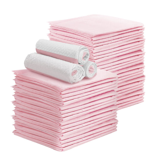 i.Pet Pet Training Pads 200pcs 60x60cm Puppy Dog Toilet Pee Indoor Super Absorbent Pink