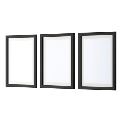 Artiss Photo Frame 3PCS Set Black